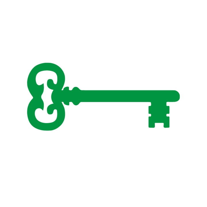 Schlüssel Nachmachen Logo grün