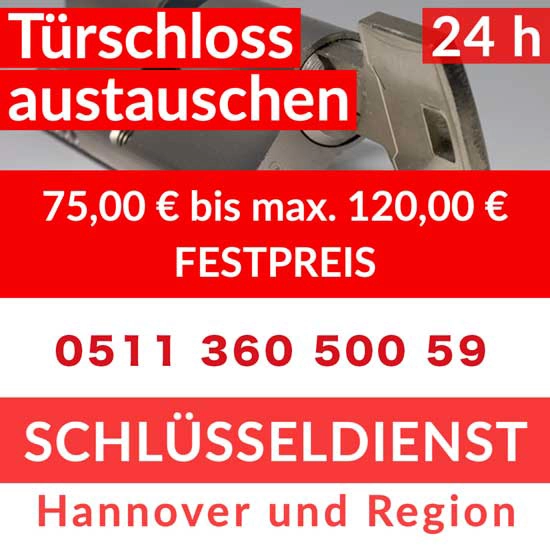 Schlosswechsel, tauschen in Hannover ohne Wartezeit und preiswert
