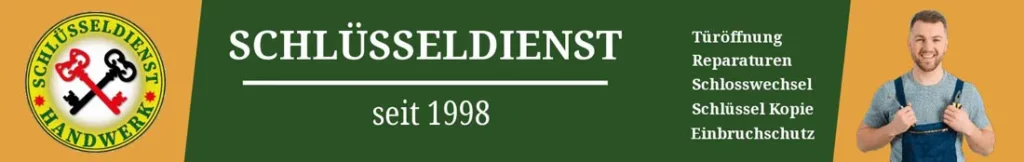 Schlüsseldienst seit 1998 in Hannover - Traditionsunternehmen